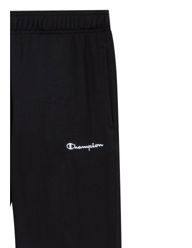 Pantalon de chandal Champion Straight Hem Pants-221803-KK001-NEGRO SATINADO-HOMBRE