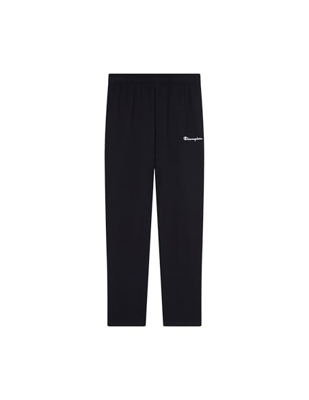 Pantalon de chandal Champion Straight Hem Pants-221803-KK001-NEGRO SATINADO-HOMBRE