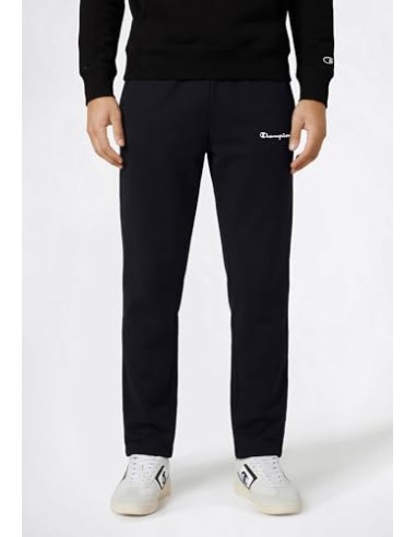 Pantalon de chandal Champion Straight Hem Pants-221803-KK001-NEGRO SATINADO-HOMBRE