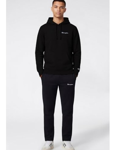 Pantalon de chandal Champion Straight Hem Pants-221803-KK001-NEGRO SATINADO-HOMBRE