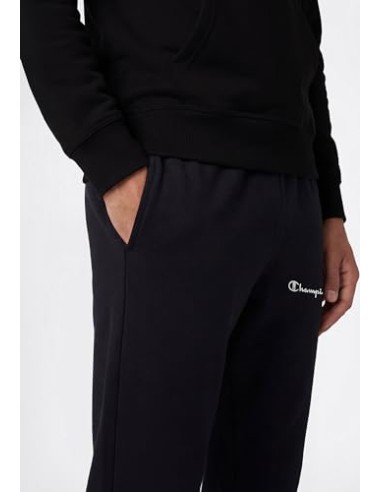 Pantalon de chandal Champion Straight Hem Pants-221803-KK001-NEGRO SATINADO-HOMBRE