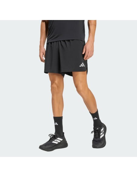 BERMUDA NEGRA ADIDAS RUNNING HOMBRE KA4291