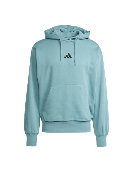 Sudadera ADIDAS M FEELCOZY HD-JX5659-AZUL-HOMBRE