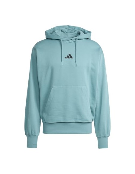 Sudadera ADIDAS M FEELCOZY HD-JX5659-AZUL-HOMBRE