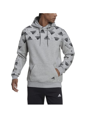ADIDAS-M FL GFX Hoodie BRGRIN
