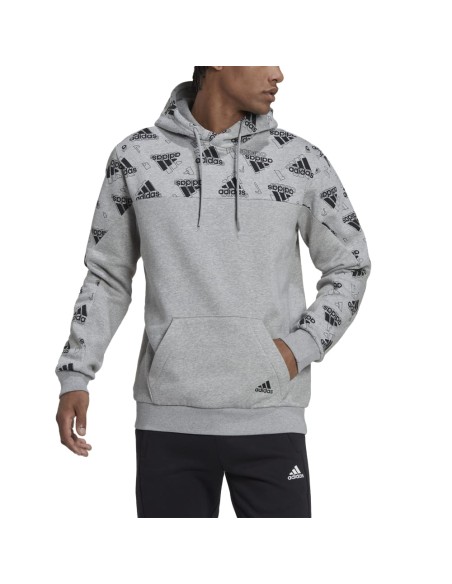 ADIDAS-M FL GFX Hoodie BRGRIN