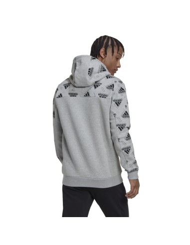 ADIDAS-M FL GFX Hoodie BRGRIN