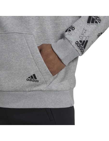ADIDAS-M FL GFX Hoodie BRGRIN