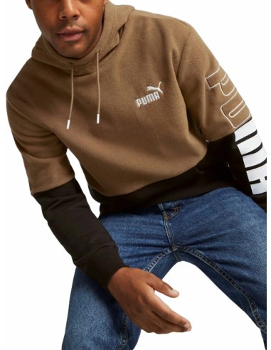 PUMA Sudadera-PUMA POWER Winterize-675913-93-MARRON