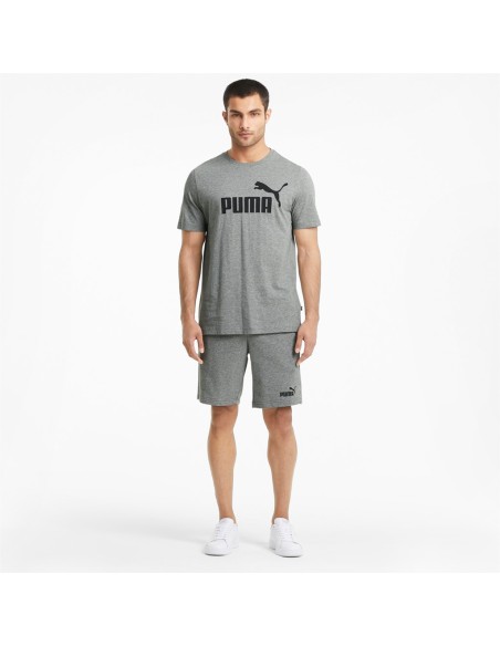 ESS Slim Shorts Medium Gray Heather