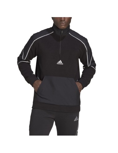 ADIDAS-M Q4 FL 1/4 TJ NEGRO/SENAIM/PLAHAL