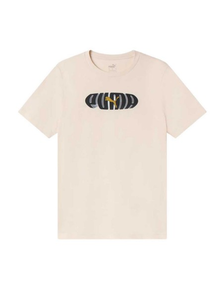 PUMA CAMISETA ESS+ GRAPHIC TEE, ALPINE SNOW