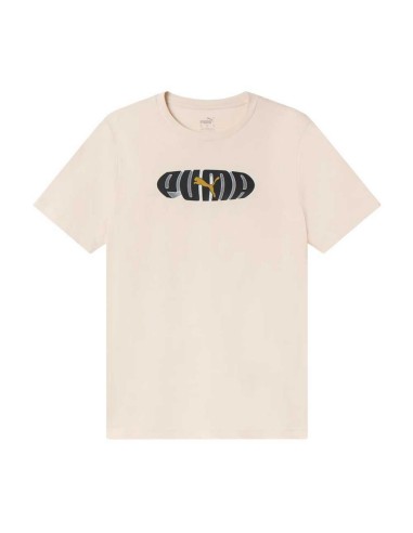 PUMA CAMISETA ESS+ GRAPHIC TEE, ALPINE SNOW
