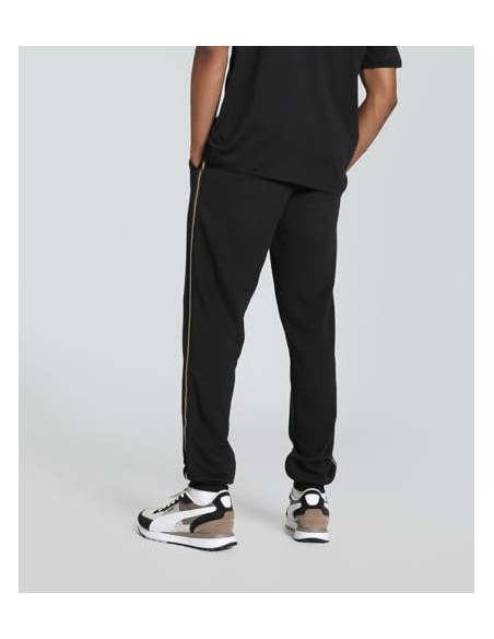 PUMA PANTALON ESS TAPE MINIMAL GOLD BLACK