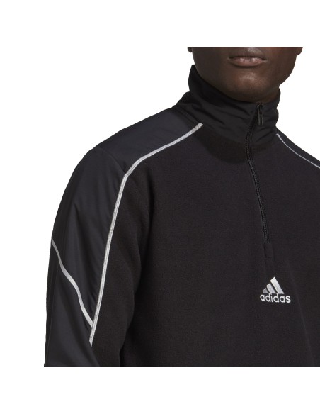ADIDAS-M Q4 FL 1/4 TJ NEGRO/SENAIM/PLAHAL