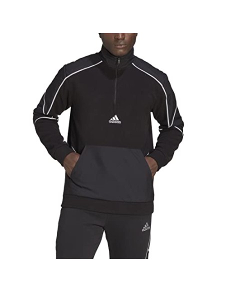 ADIDAS-M Q4 FL 1/4 TJ NEGRO/SENAIM/PLAHAL