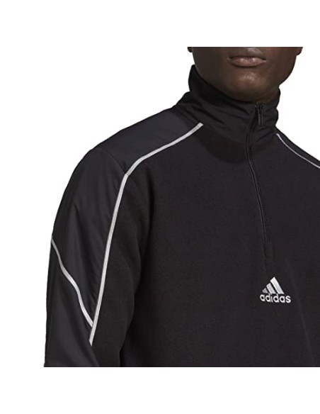 ADIDAS-M Q4 FL 1/4 TJ NEGRO/SENAIM/PLAHAL