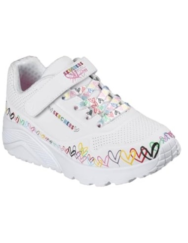 Zapatilla de Moda para NIÑA SKECHERS UNO LITE - SPREAD THE LOVE