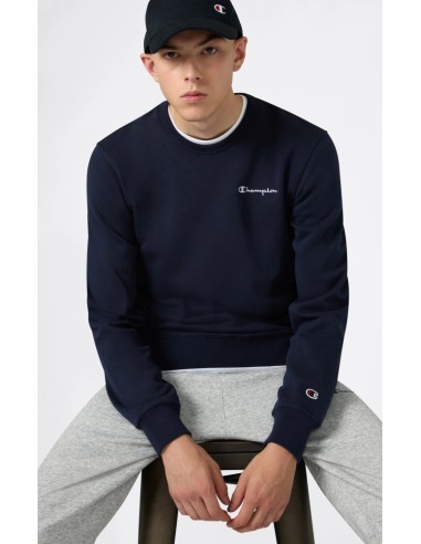 Sudadera Champion Crewneck Sweatshirt-221792-BS501-AMARILLO FLUOR-HOMBRE
