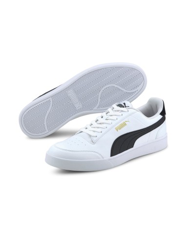 Zapatilla de Tiempo Libre para UNISEX PUMA Shuffle White-Black-