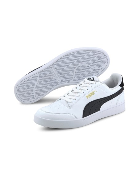 Zapatilla de Tiempo Libre para UNISEX PUMA Shuffle White-Black-