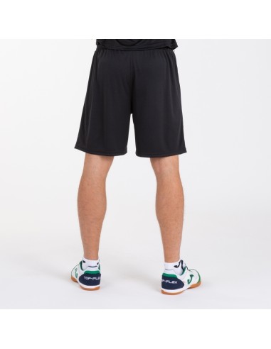 PANTALON CORTO NEGRO JOMA SHORT NOBEL NEGRO