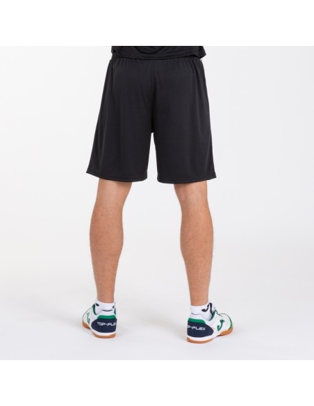 PANTALON CORTO NEGRO JOMA SHORT NOBEL NEGRO